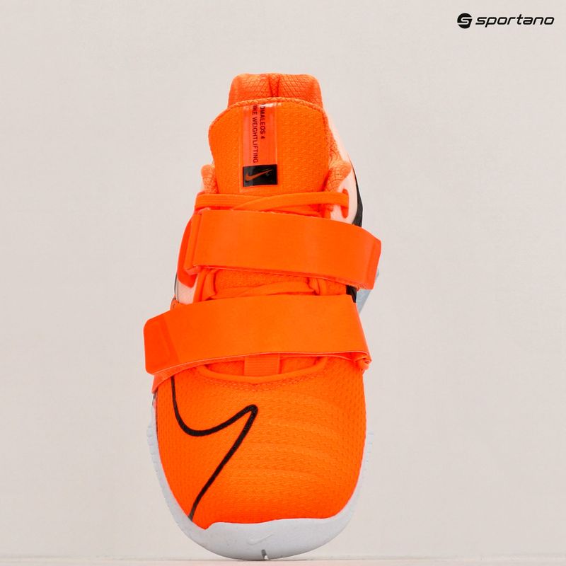 Vzpěračská obuv Nike Romaleos 4 oranžová/černá/bílá 9