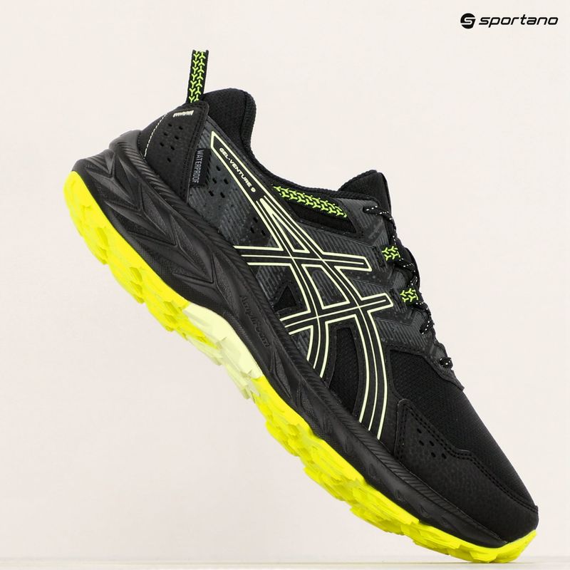 Buty do biegania męskie ASICS Gel-Venture 9 Waterproof black/cool matcha 16