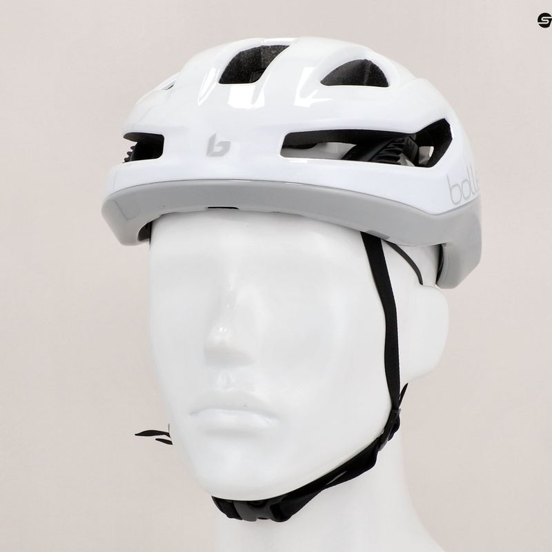 Cyklistická přilba Bollé Eco Avio Pure white/grey shiny 11
