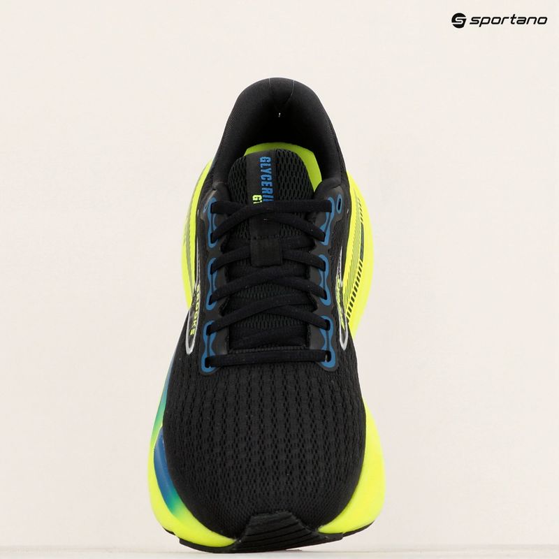 Brooks Glycerin GTS 21 pánské běžecké boty black/blue/nightlife 18