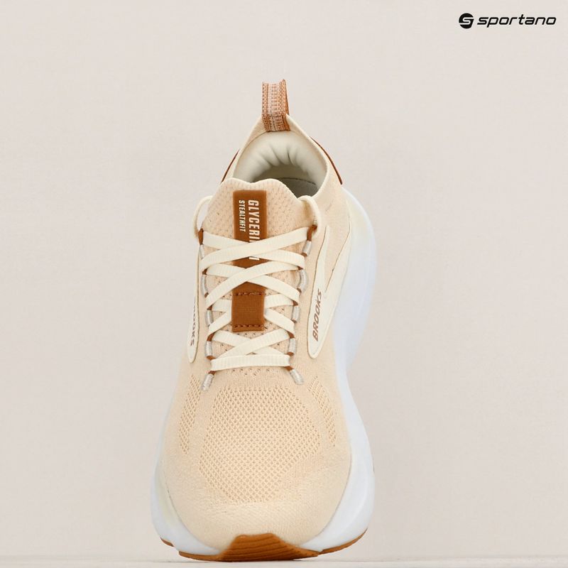Dámské běžecké boty Glycerin StealthFit 21 marshmallow/cream/biscuit 18