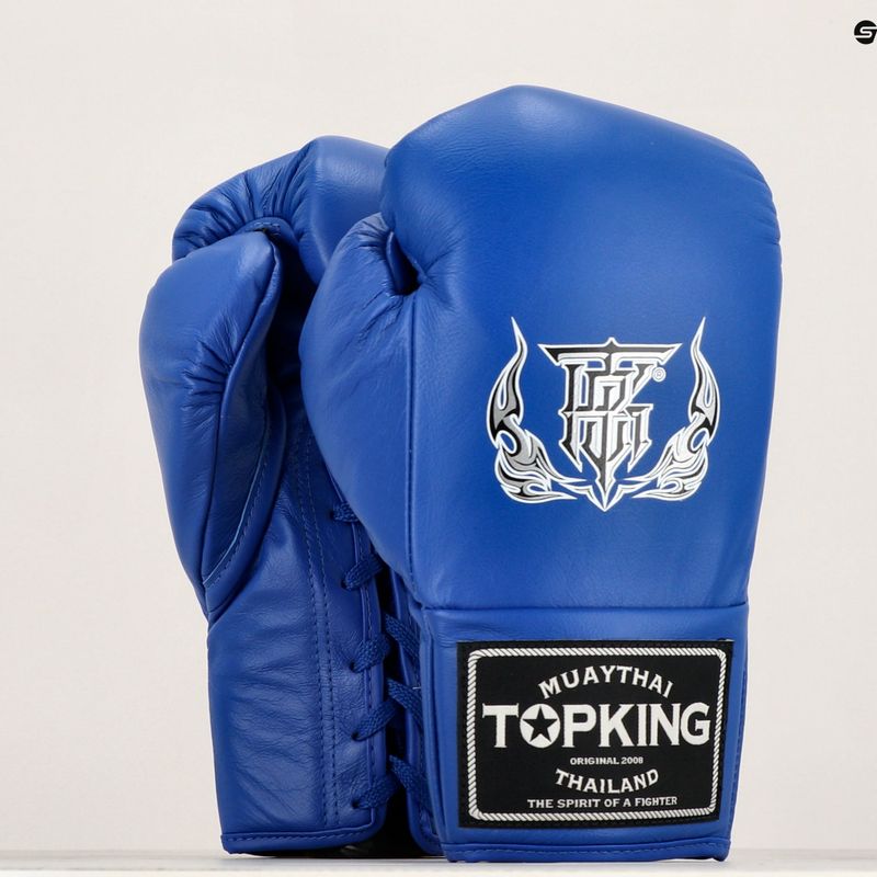 Boxerské rukavice Top King Competition modré 7