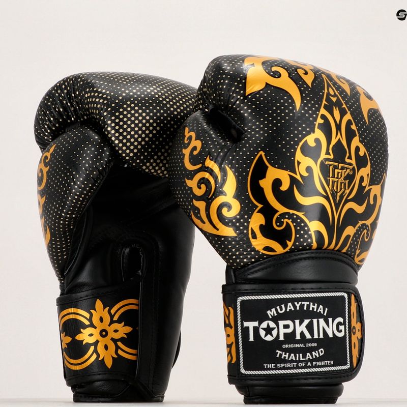 Boxerské rukavice Top King Kanok černé 6