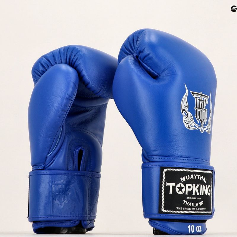 Boxerské rukavice Top King Muay Thai Ultimate blue 7