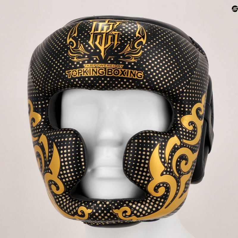 Boxerská helma Top King Kanok black 8