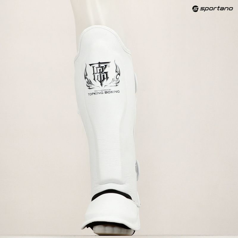 Chrániče holenních kostí a chodidel Top King Pro Semi Leather white 6