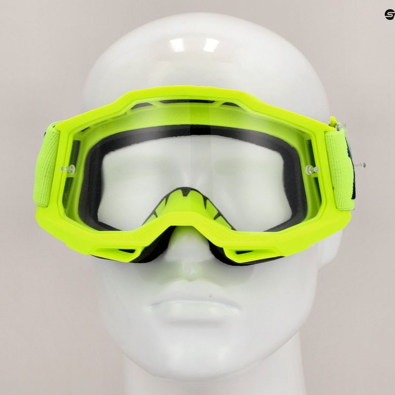 Dětské cyklistické brýle 100% Accuri 2 Junior fluo/yellow/clear 7