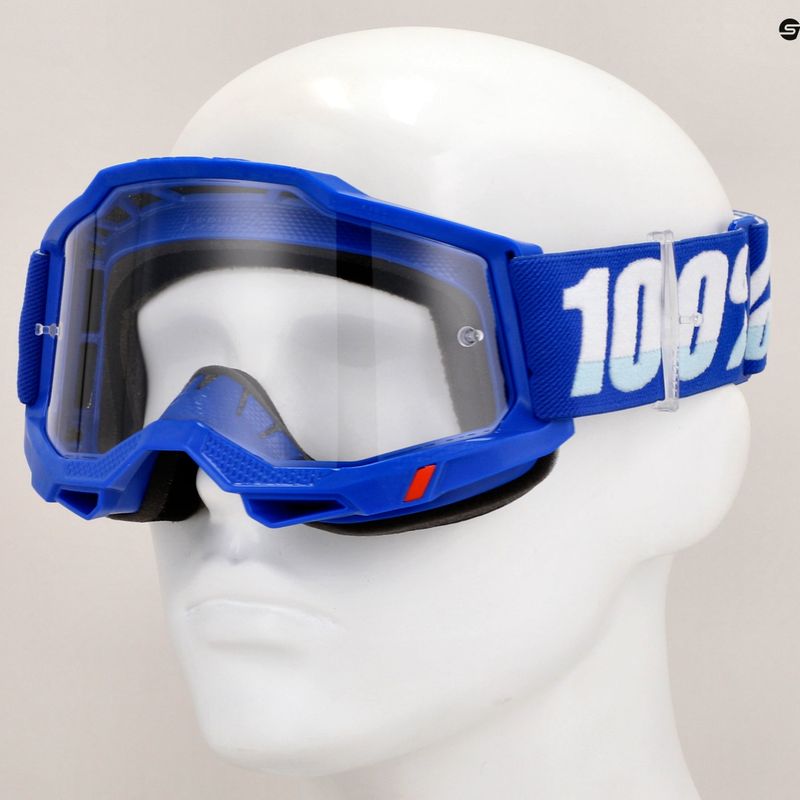 Cyklistické brýle  100% Accuri 2 50013-00002 blue/clear 7