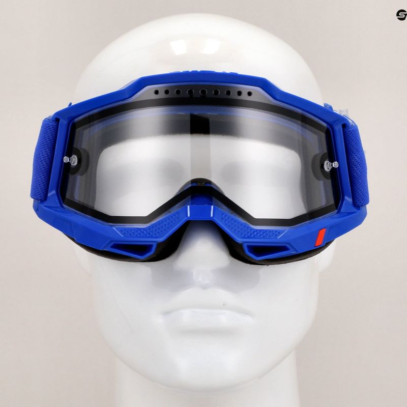 Cyklistické brýle  100% Accuri 2 Enduro MTB blue/clear 7