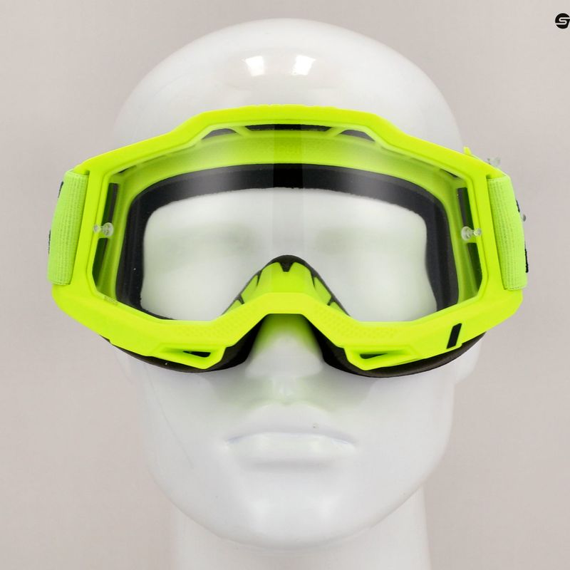 Cyklistické brýle  100% Accuri 2 yellow/clear 7