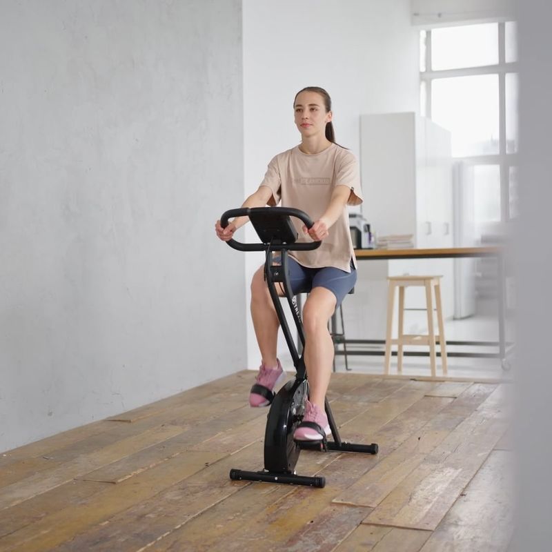 Stacionární kolo XTREXO Hex černy EB-H01 17