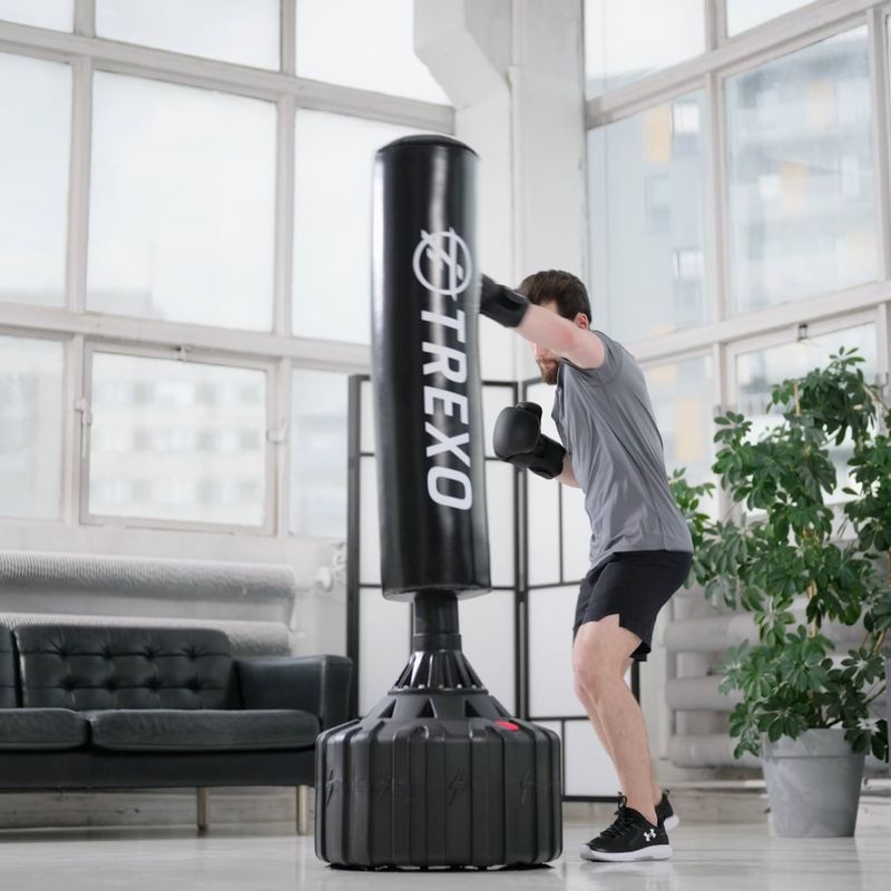 Boxovací pytel TREXO černý SPB-180 15