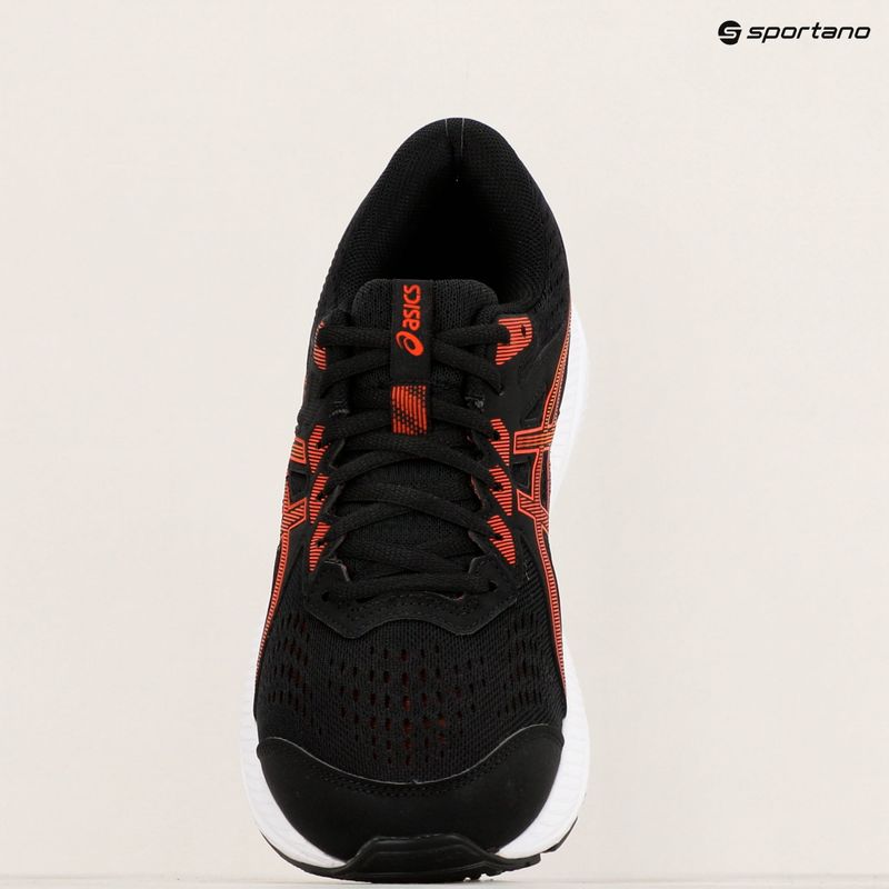ASICS Gel-Contend 8 pánská běžecká obuv black/cherry tomato 9