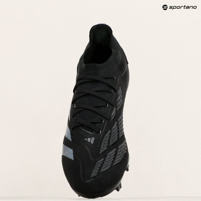 Pánské kopačky adidas Predator Pro FG core black/carbon 10