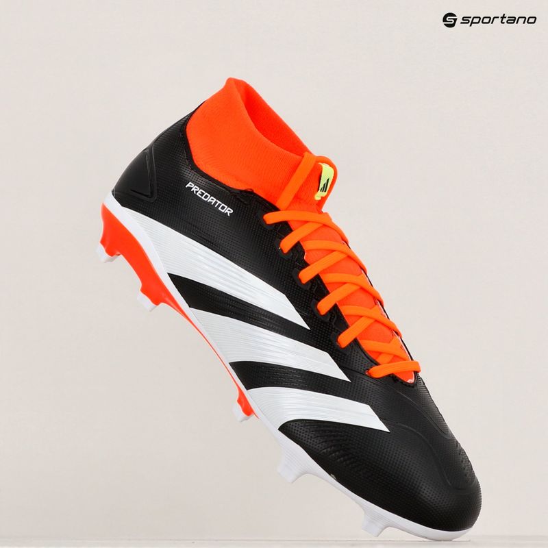 Pánské kopačky adidas Predator 24 League FG core black/cloud white/solar red 9