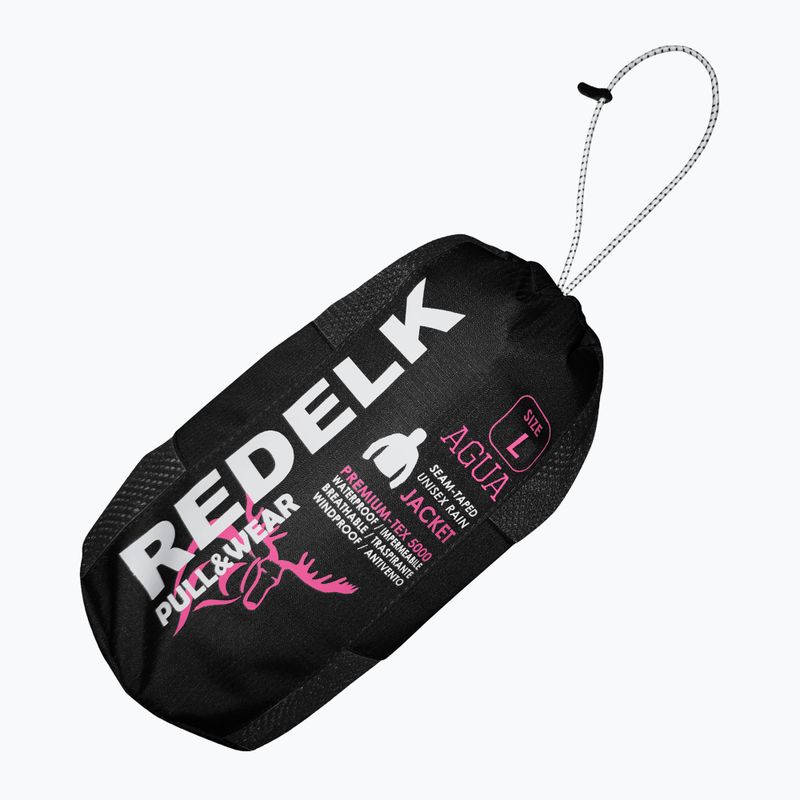 Bunda do deště  RedElk Agua black/pink 2