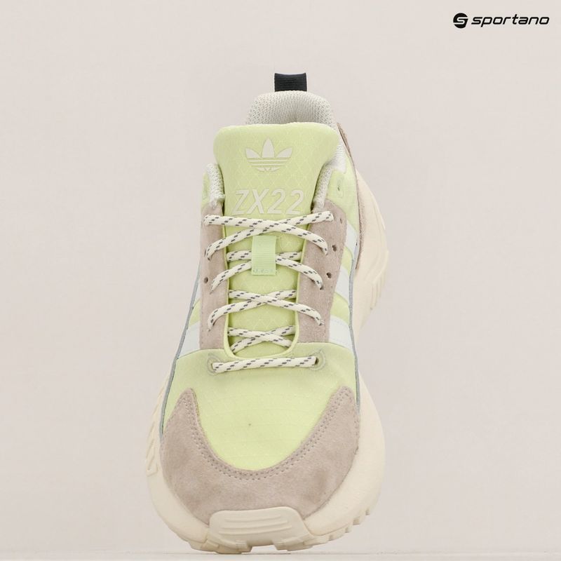 Dětské boty adidas ZX 22 cloud white/cloud white/almost lime 9