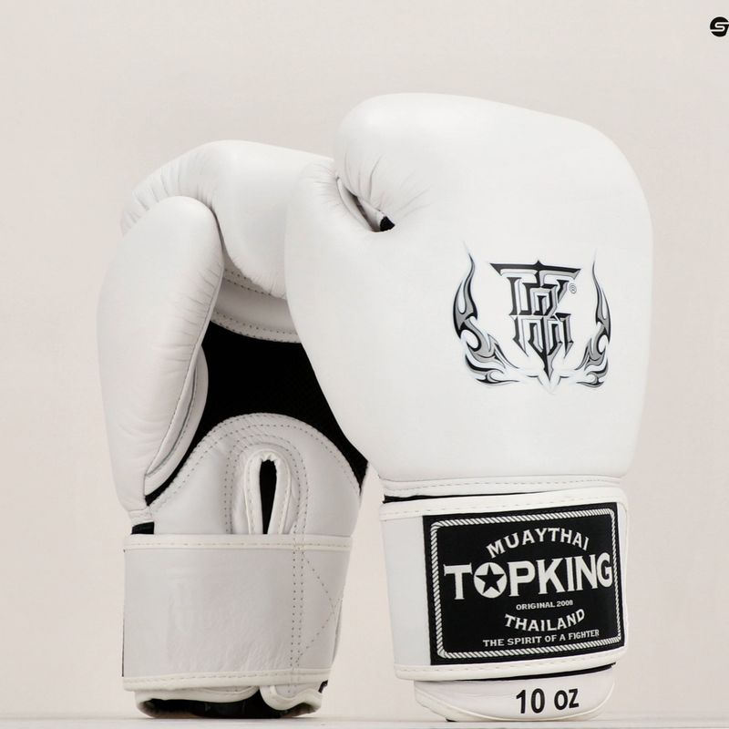 Boxerské rukavice Top King Muay Thai Ultimate Air white 7