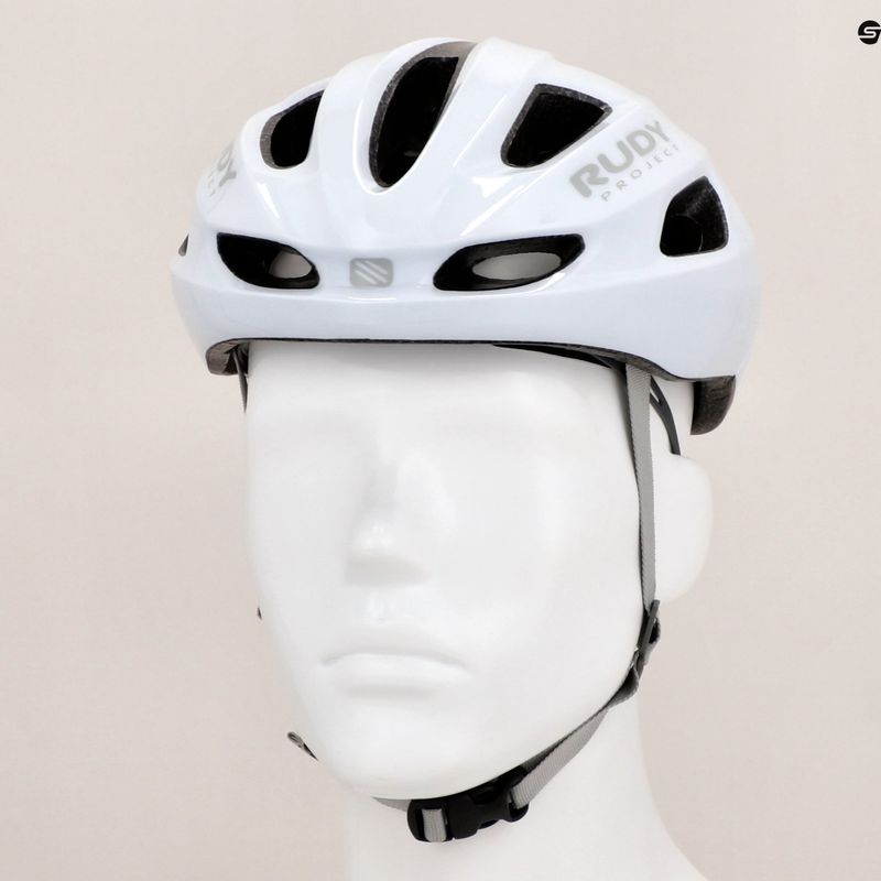 Cyklistická helma  Rudy Project Strym Z white shiny 9