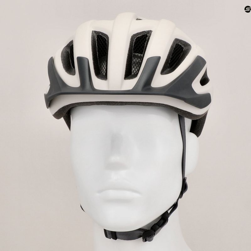 Cyklistická helma MET Crossover white matt 9