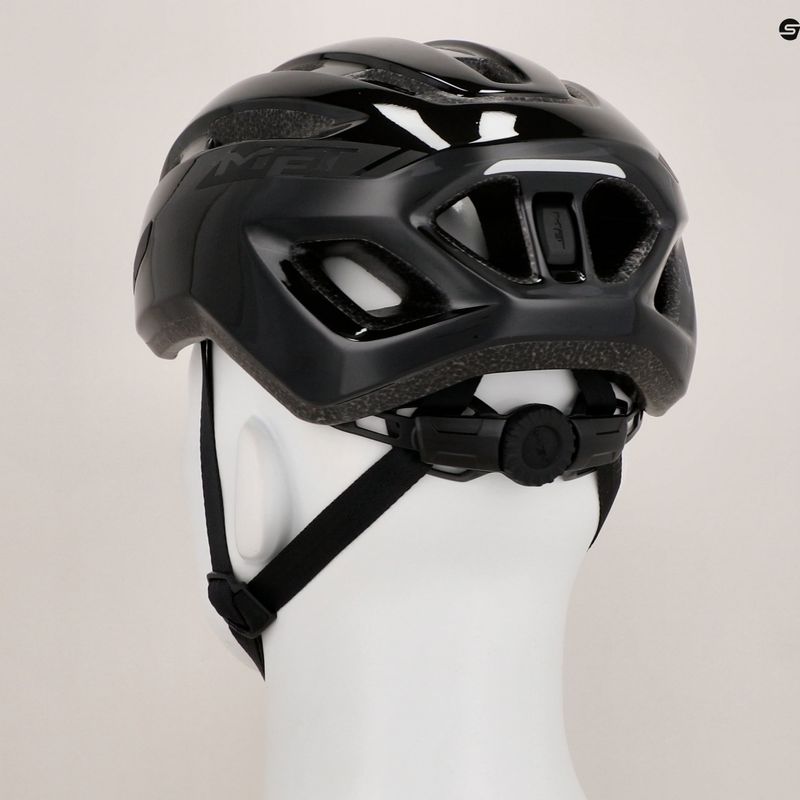 Cyklistická helma MET Miles black glossy 8