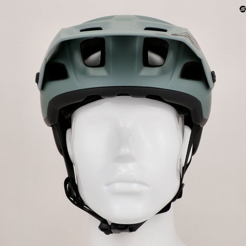 Cyklistická helma MET Terranova sage green/black matt 9