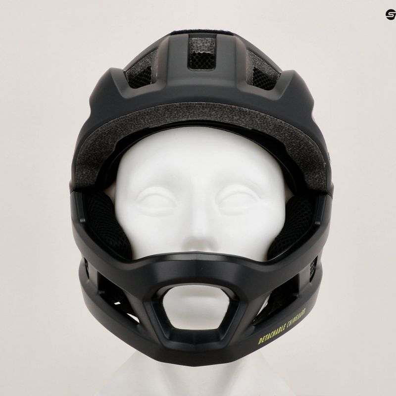 Dětská cyklistická helma ABUS Youdrop FF velvet black 8