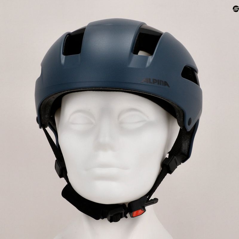 Cyklistická helma Alpina Soho navy matt 7