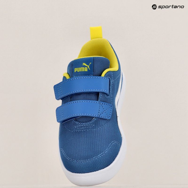 Dětské boty PUMA Courtflex v2 Mesh V PS star sapphire/puma white 9