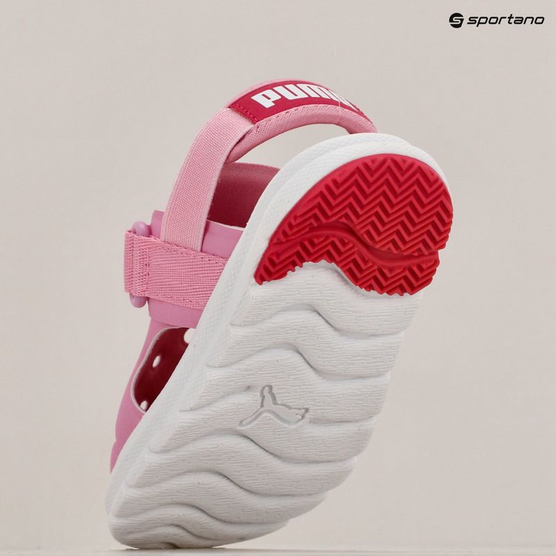 Dětské sandály PUMA Evolve AC Inf lilac chiffon/puma white/orchid shadow 9