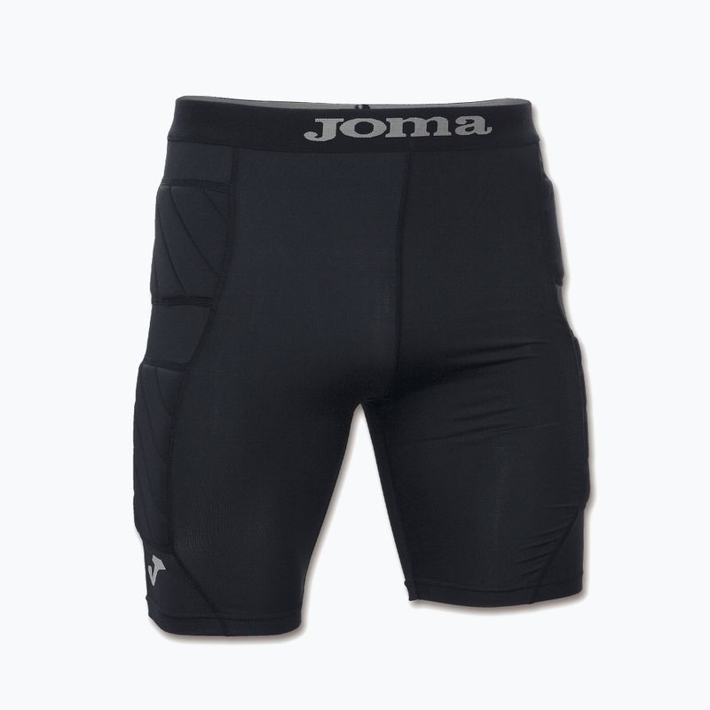 Dětské fotbalové šortky Joma Goalkeeper Protec černé 100010.100 6