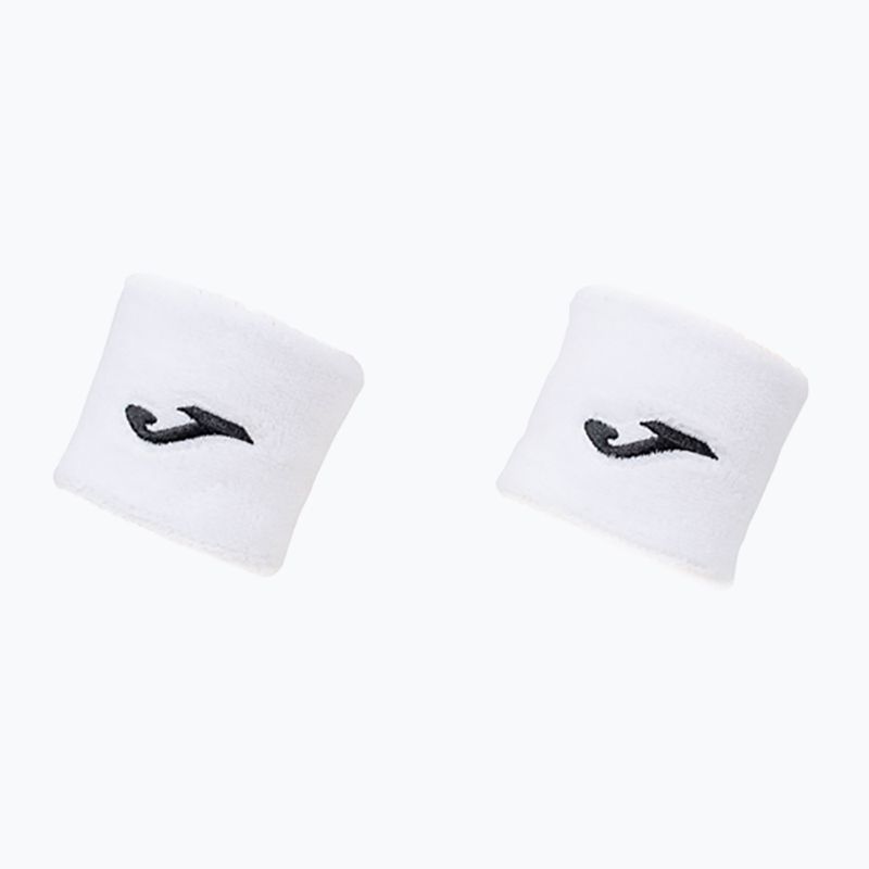 Potítka na zápěstí Joma Wristband Short 2 kusy white