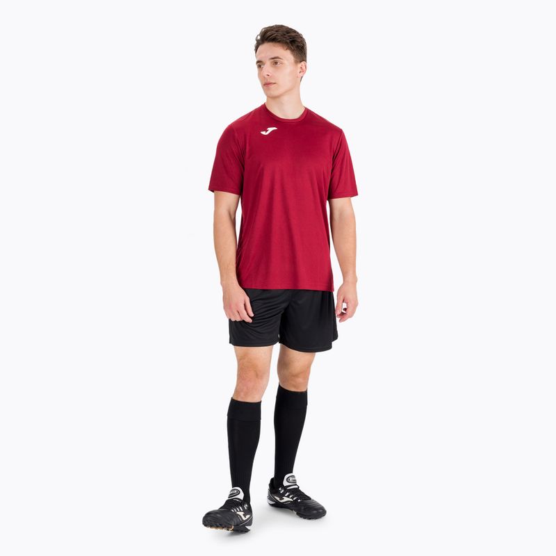 Joma Combi SS fotbalové tričko bordó 100052 2