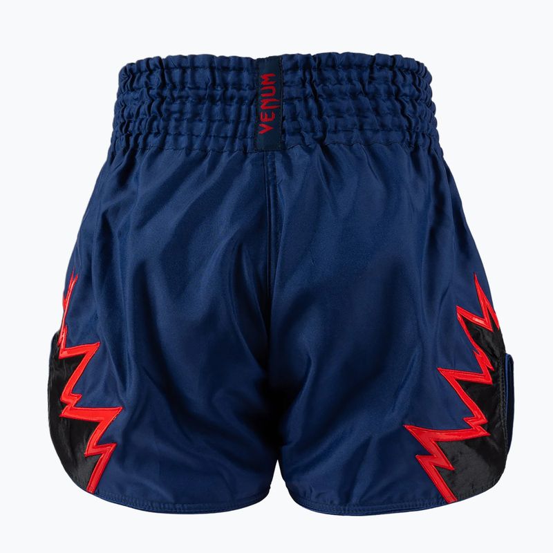 Pánské tréninkové šortky Venum Inferno Muay Thai královská modrá/červená/černá 2