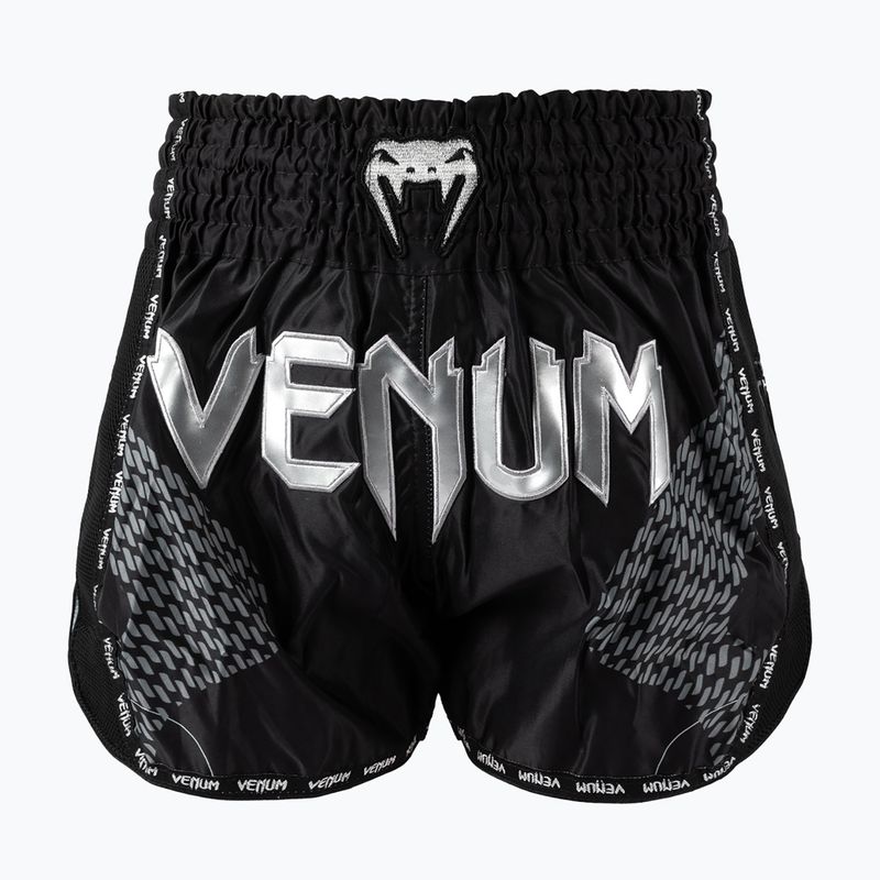 Pánské tréninkové šortky Venum Nexus Muay Thai black/silver