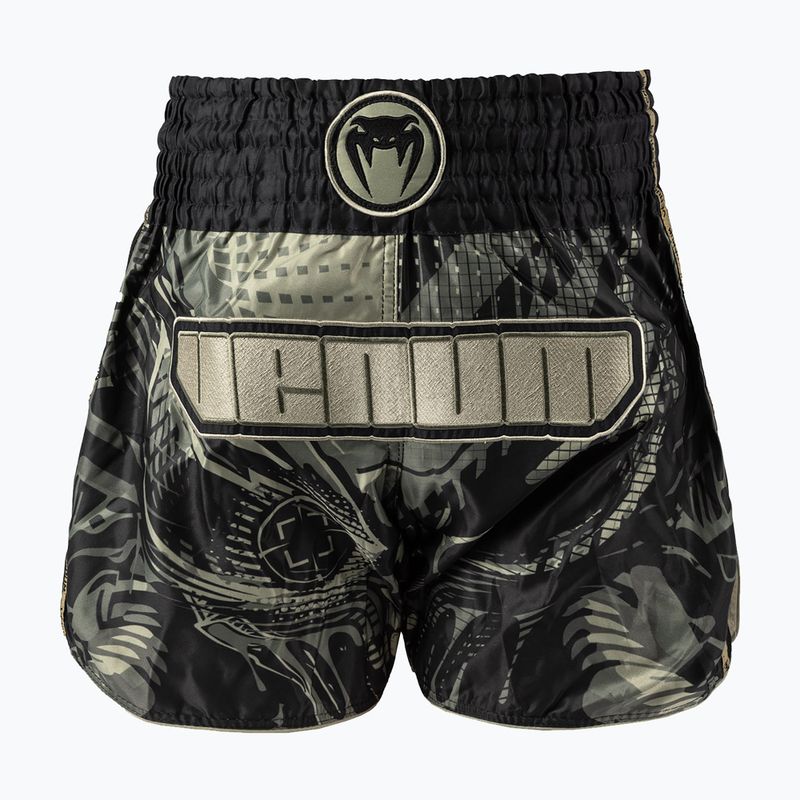 Pánské tréninkové šortky Venum Nexus Invader Muay Thai black/sand