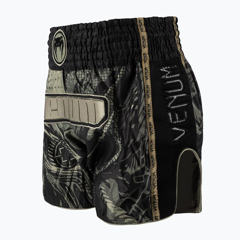 Pánské tréninkové šortky Venum Nexus Invader Muay Thai black/sand 3