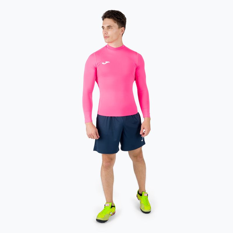 Termoaktivní mikina Joma Brama Academy fluor pink 2