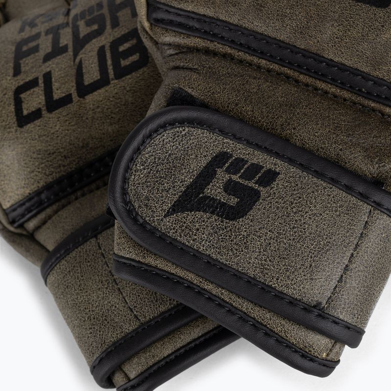 KSW Fight Club grapplingové rukavice hnědé Rukavice_FCL 5