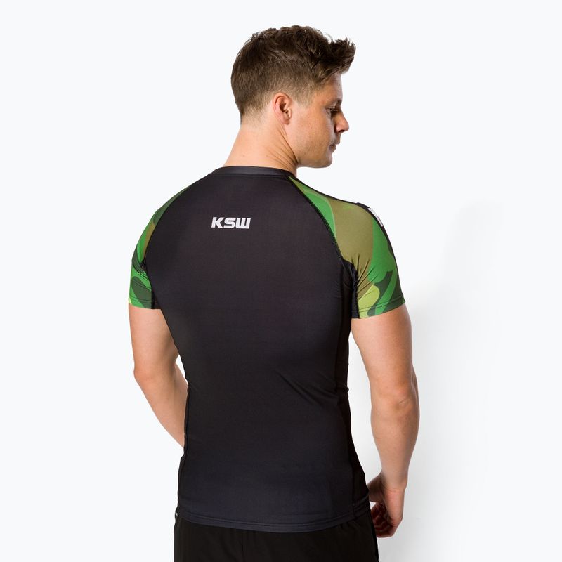 Pánský chránič KSW Camo Rashguard black 3