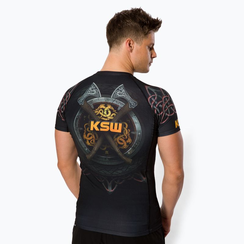 Pánský chránič KSW Mad Viking Rashguard black 3