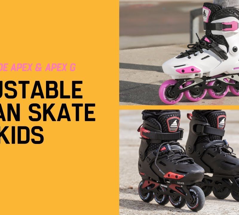 Rollerblade Apex 3Wd dětské brusle černé 07221400 1A1 14