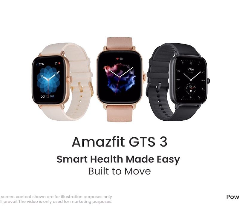 Sportovní hodinky Amazfit GTS 3 béžové W2035OV2N 11