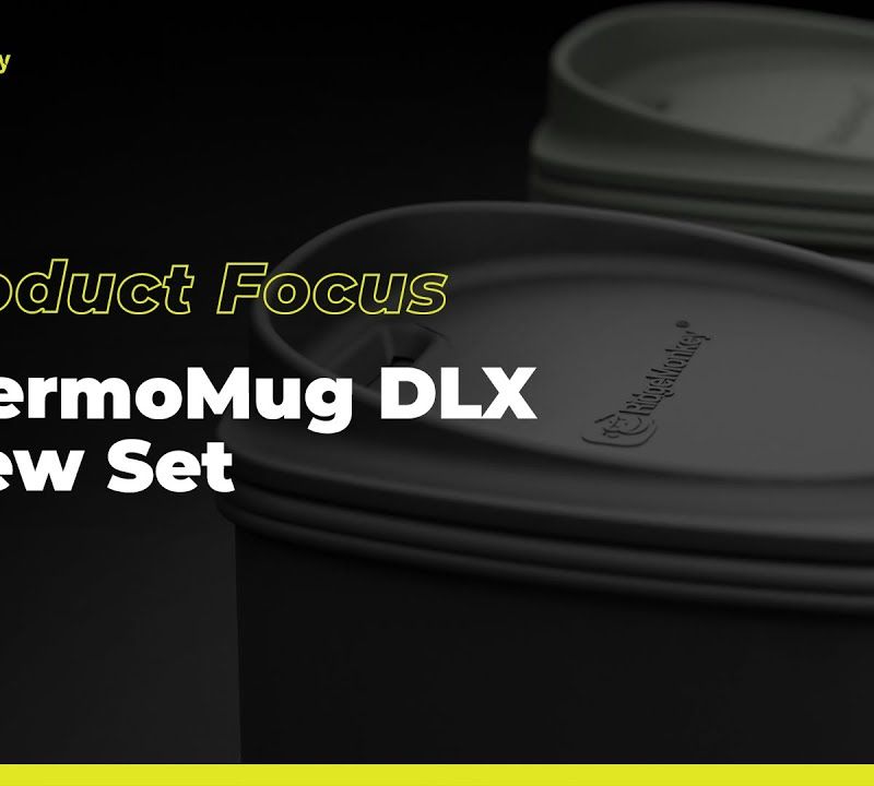 RidgeMonkey ThermoMug DLX Brew Set rybářský hrnek šedý RM550 7