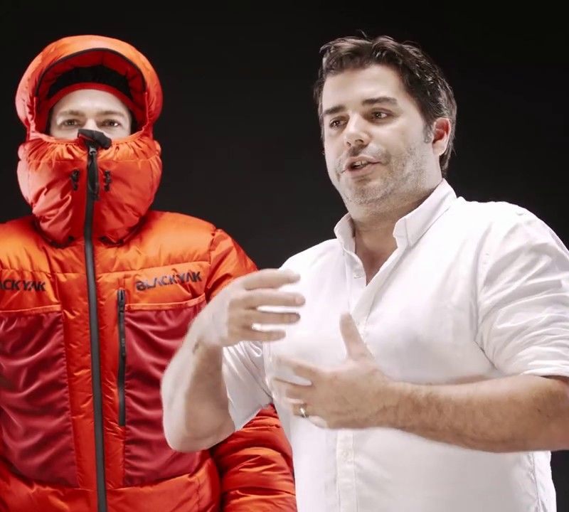 Horolezecký oblek BLACKYAK Watusi Expedition Fiery Red 1810060I8 19