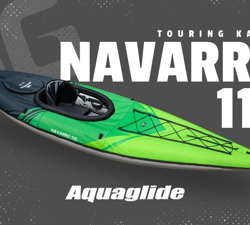 Aquaglide Navarro 110 green 584119108 Nafukovací kajak pro 1 osobu 10