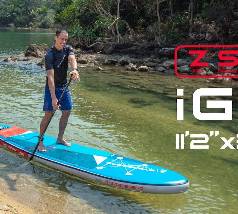 SUP STARBOARD iGO Zen 11'2' S modrý 2011210401004 16
