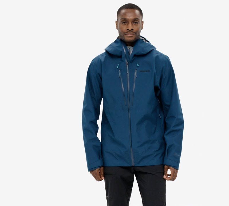 Pánská  bunda do deště  Patagonia Triolet black 8