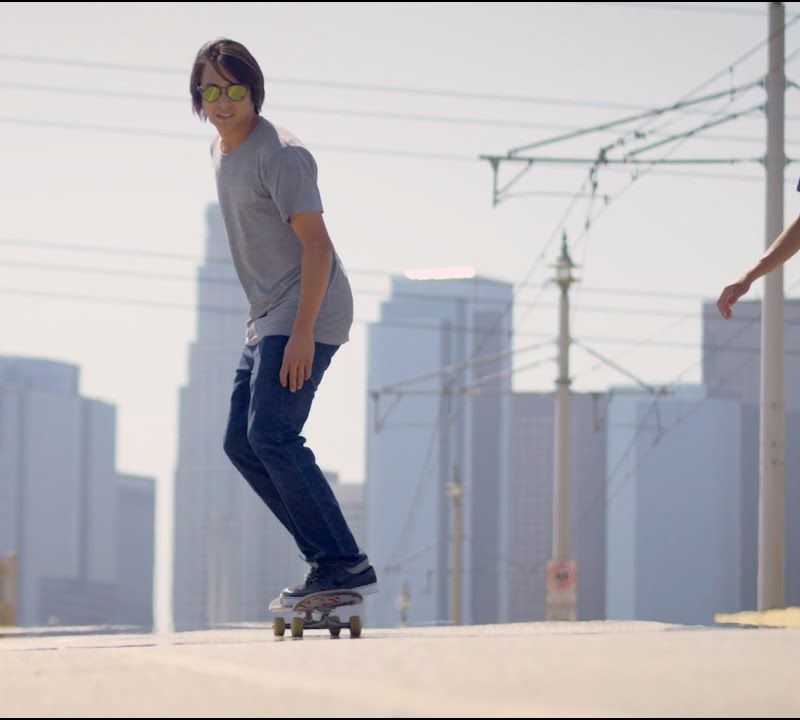 Sluneční brýle Oakley Latch matte grey ink/prizm sapphire polarized 15