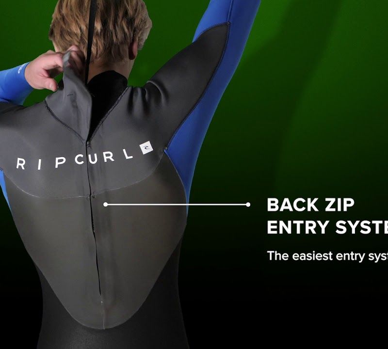 Pánský neopren   Rip Curl Omega 5/3 mm GB B/Zip blue 4